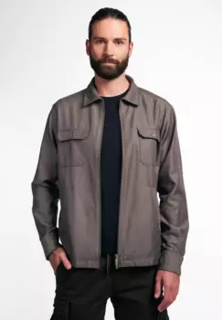 Мужская куртка-рубашка ETERNA, коричневая