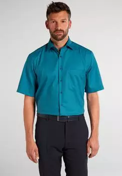 Мужская рубашка ETERNA, бирюзовая