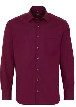 Мужская рубашка ETERNA, бордовая