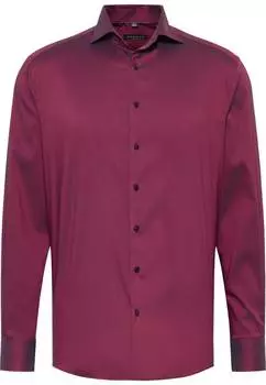Мужская рубашка ETERNA, бордовая
