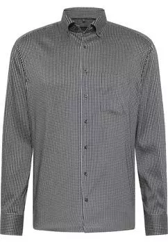 Мужская рубашка ETERNA, черная