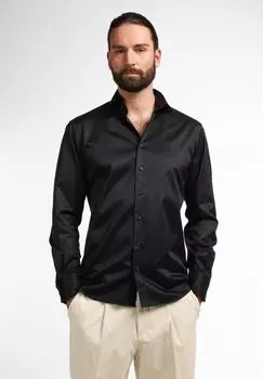 Мужская рубашка ETERNA, черная