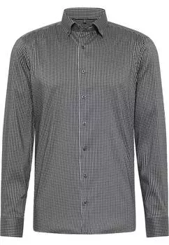 Мужская рубашка ETERNA, черная