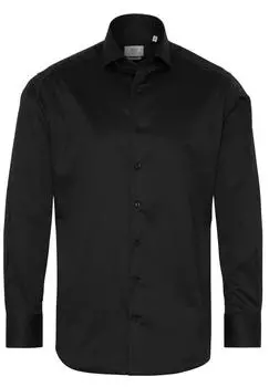 Мужская рубашка ETERNA, черная