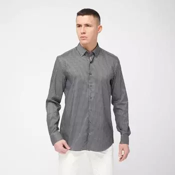 Мужская рубашка ETERNA, черная