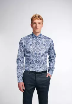 Мужская рубашка ETERNA, голубая