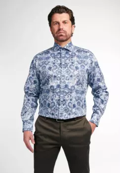 Мужская рубашка ETERNA, голубая