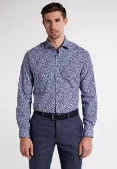 Мужская рубашка ETERNA, голубая