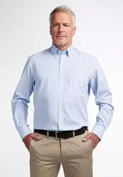 Мужская рубашка ETERNA, голубая