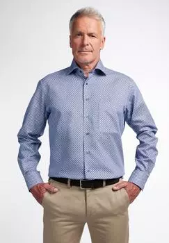 Мужская рубашка ETERNA, голубая