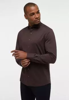 Мужская рубашка ETERNA, коричневая