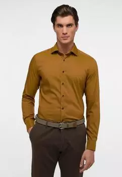Мужская рубашка Eterna, коричневая