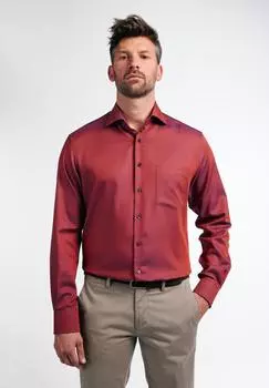 Мужская рубашка ETERNA, оранжевая