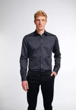 Мужская рубашка ETERNA, серая