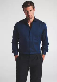 Мужская рубашка ETERNA, синяя