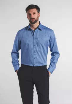 Мужская рубашка ETERNA, синяя