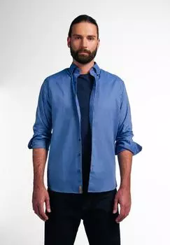 Мужская рубашка ETERNA, синяя