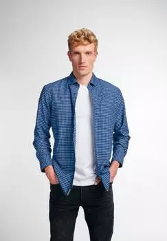 Мужская рубашка ETERNA, синяя