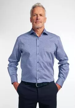 Мужская рубашка ETERNA, синяя