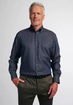 Мужская рубашка ETERNA, синяя