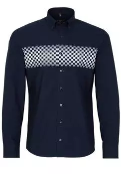 Мужская рубашка ETERNA, синяя