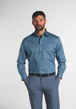 Мужская рубашка ETERNA, синяя