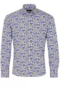 Мужская рубашка Eterna, синяя