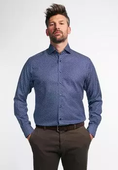 Мужская рубашка ETERNA, синяя