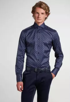 Мужская рубашка ETERNA, синяя