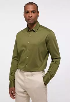 Мужская рубашка ETERNA, зеленая