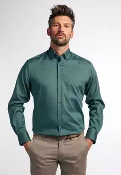 Мужская рубашка ETERNA, зеленая