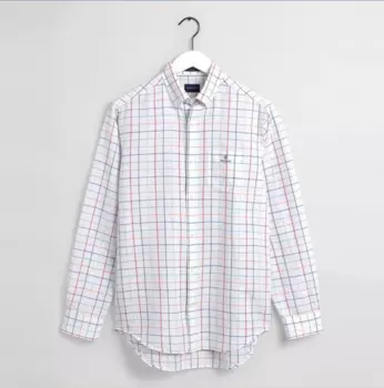 Мужская рубашка Gant, белая