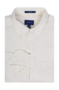 Мужская рубашка Gant, белая