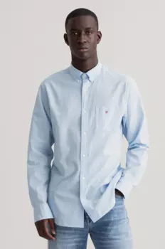 Мужская рубашка Gant, голубая