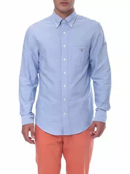 Мужская рубашка Gant, голубая