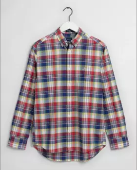 Мужская рубашка Gant, красная