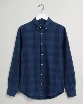 Мужская рубашка Gant, синяя