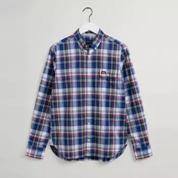 Мужская рубашка Gant, синяя