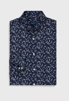 Мужская рубашка Gant, синяя