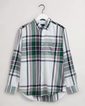 Мужская рубашка Gant, зеленая