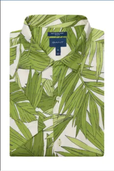 Мужская рубашка Gant, зеленая