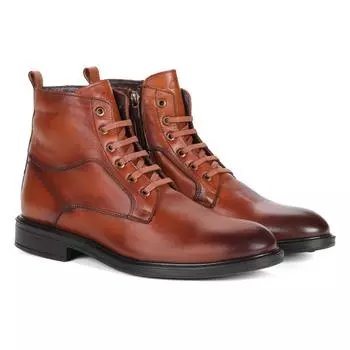 Мужские ботинки Clarks, коньячные