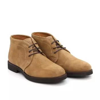 Мужские ботинки Clarks, коньячные