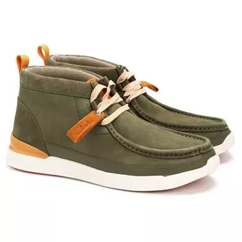 Мужские ботинки Clarks, оливковые