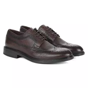 Мужские дерби брогированные Clarks, коричневые