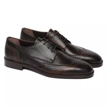 Мужские дерби брогированные Clarks, коричневые