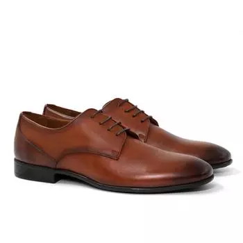 Мужские дерби Clarks, коньячные