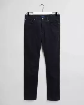 Мужские джинсы зауженные Gant, черные