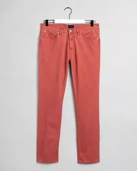 Мужские джинсы зауженные Gant, розовые