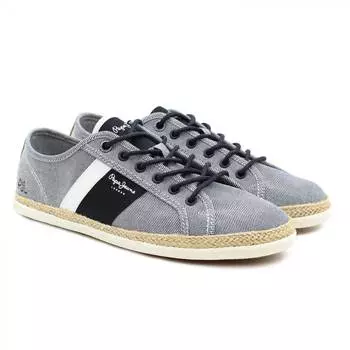 Мужские кеды Pepe Jeans London(MAUI BLUCHER CHAMBRAY PMS30711), синие